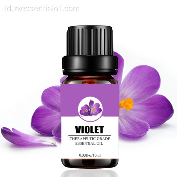 Kualitas tinggi 100% massal minyak esensial violet murni